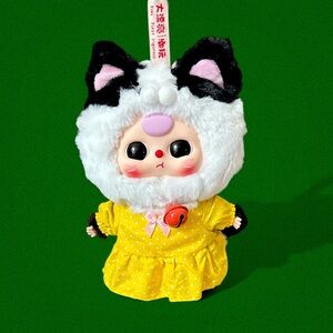 Baby Three Kitten Wardrobe Plush Pendant